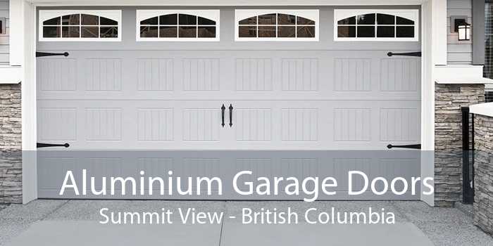 Aluminium Garage Doors Summit View - British Columbia