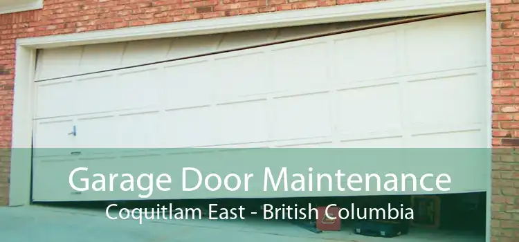 Garage Door Maintenance Coquitlam East - British Columbia