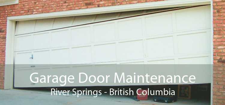 Garage Door Maintenance River Springs - British Columbia