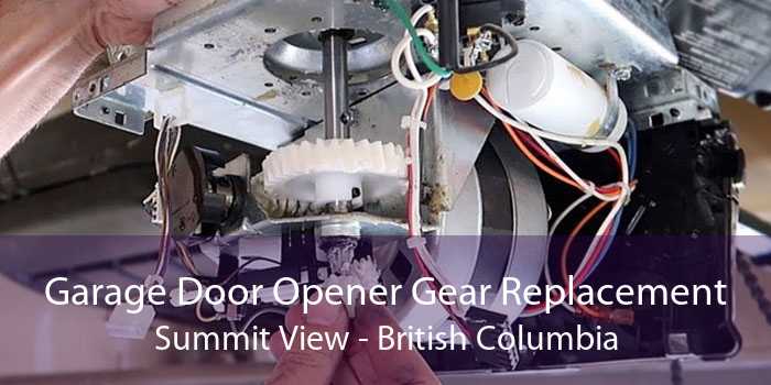 Garage Door Opener Gear Replacement Summit View - British Columbia