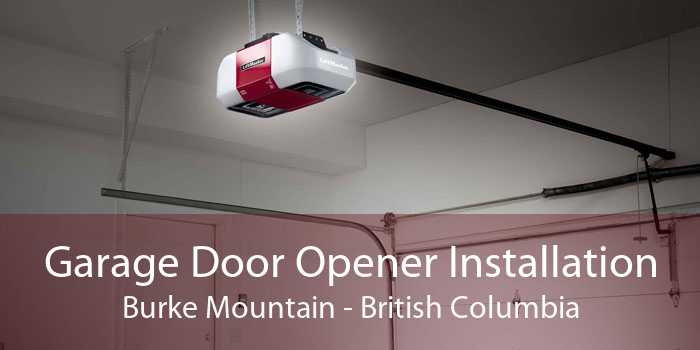 Garage Door Opener Installation Burke Mountain - British Columbia