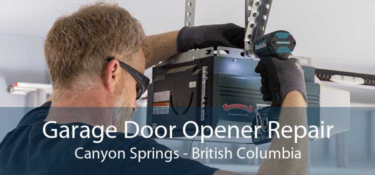 Garage Door Opener Repair Canyon Springs - British Columbia