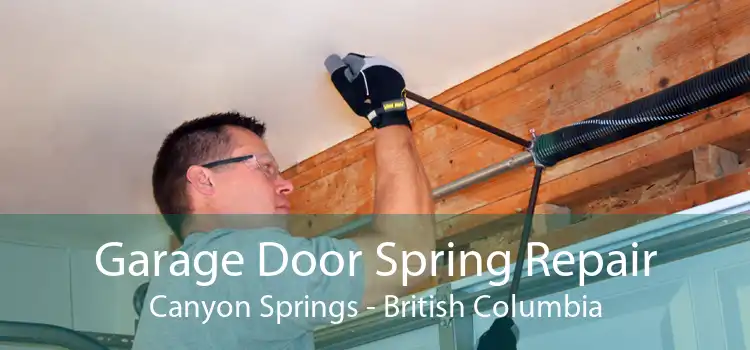 Garage Door Spring Repair Canyon Springs - British Columbia