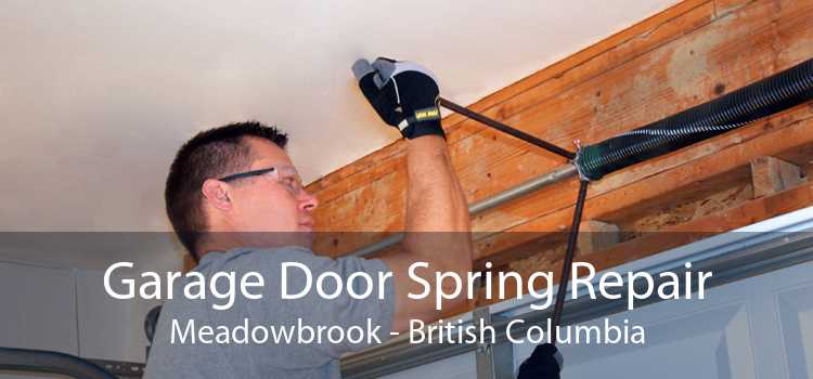 Garage Door Spring Repair Meadowbrook - British Columbia