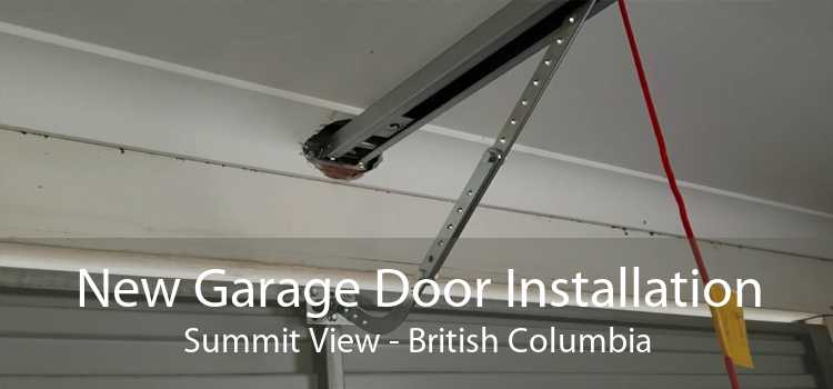 New Garage Door Installation Summit View - British Columbia