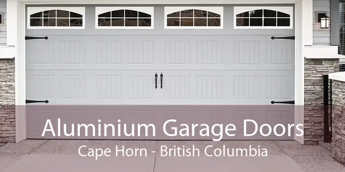 Aluminium Garage Doors Cape Horn - British Columbia