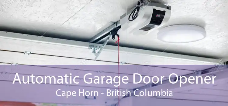 Automatic Garage Door Opener Cape Horn - British Columbia