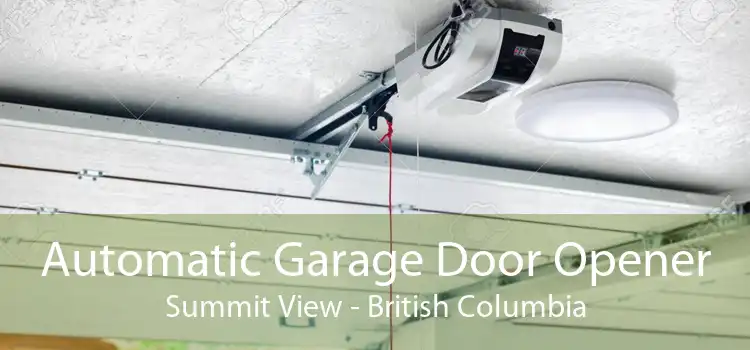 Automatic Garage Door Opener Summit View - British Columbia