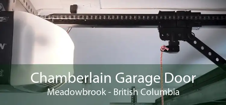Chamberlain Garage Door Meadowbrook - British Columbia