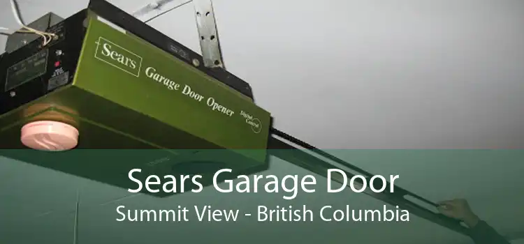 Sears Garage Door Summit View - British Columbia