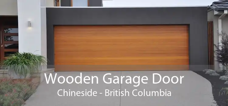 Wooden Garage Door Chineside - British Columbia