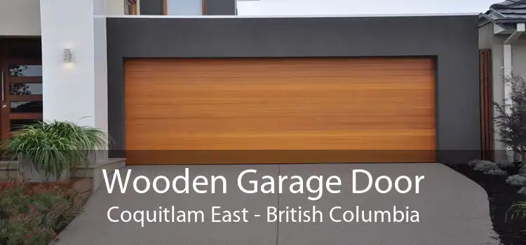 Wooden Garage Door Coquitlam East - British Columbia