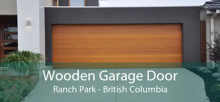 Wooden Garage Door Ranch Park - British Columbia
